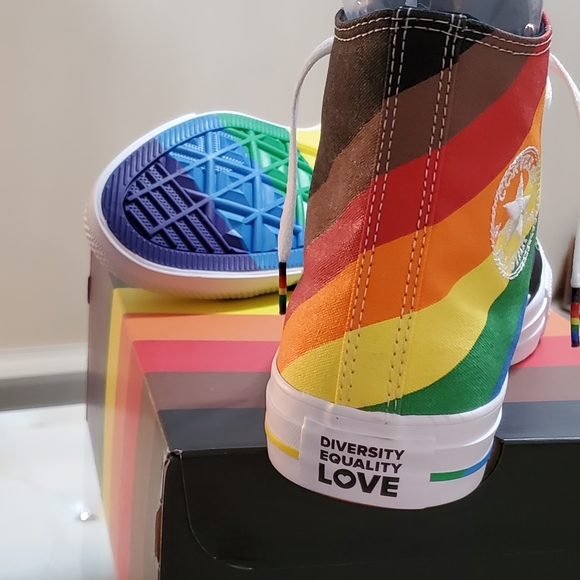 New Converse Pride Limited Edition High-tops - Picture 4 of 13